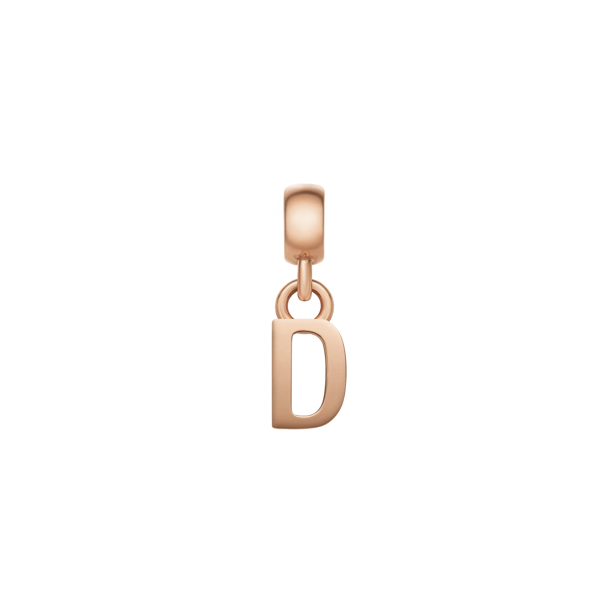 Letter Charm Rose Gold - Image 8