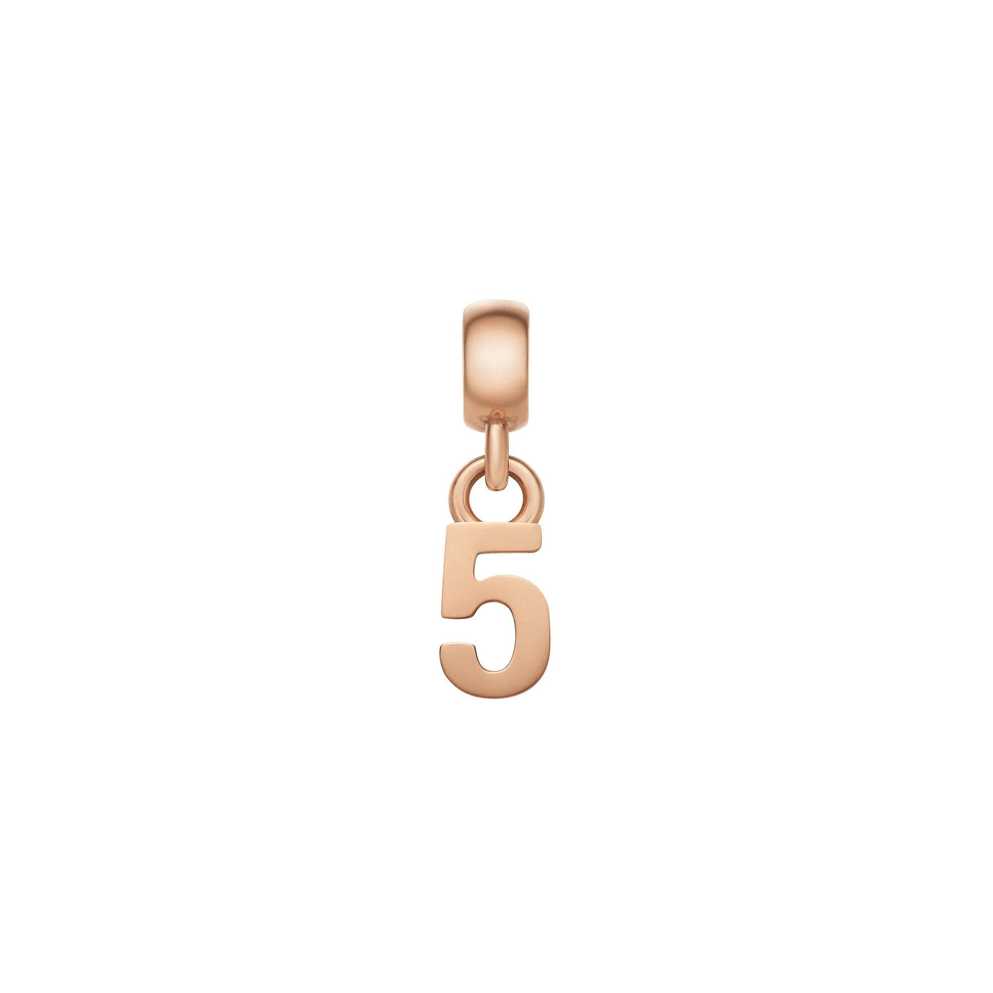 Number Charm Rose Gold - Image 10