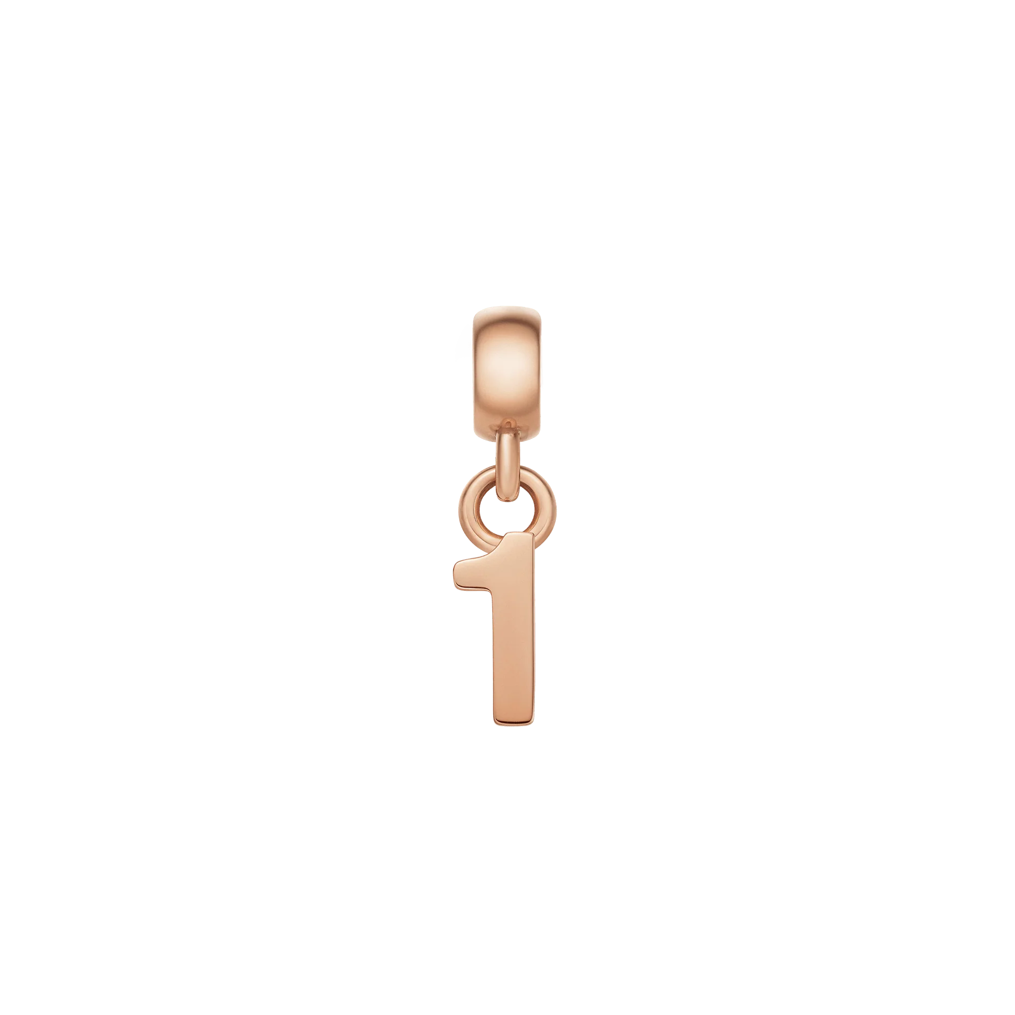 Number Charm Rose Gold - Image 3