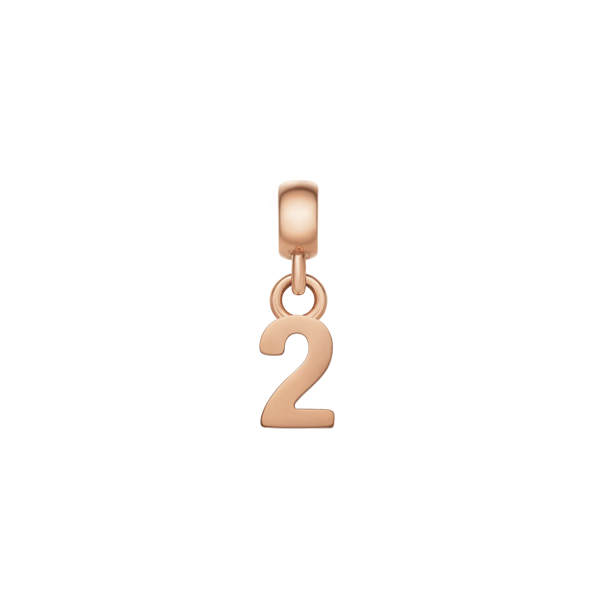 Number Charm Rose Gold - Image 7