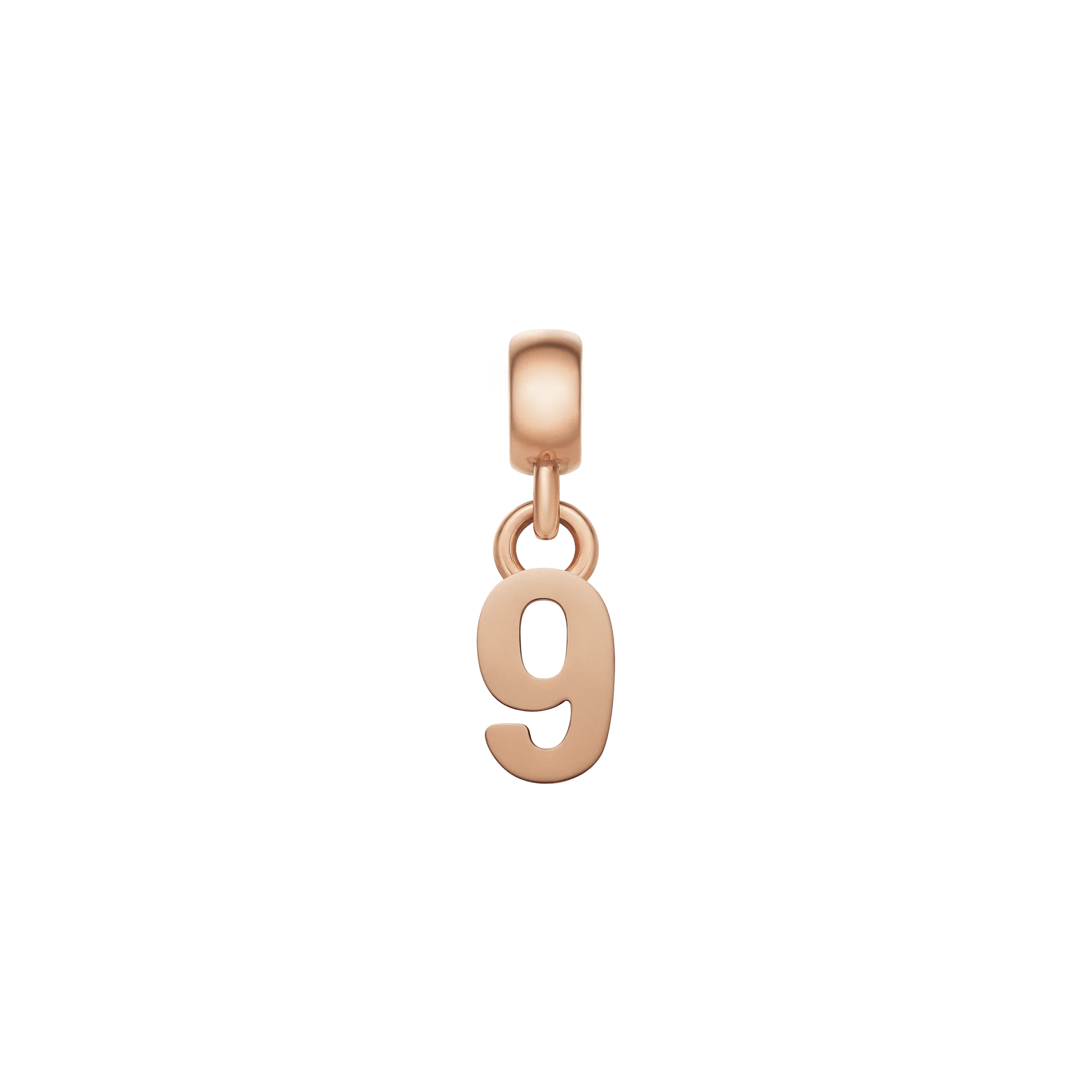Number Charm Rose Gold - Image 8