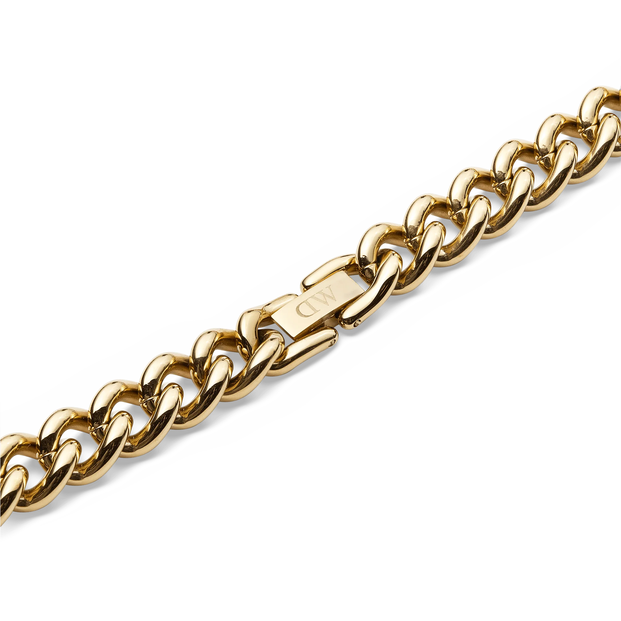 Chunky Chain Necklace Gold - Image 4