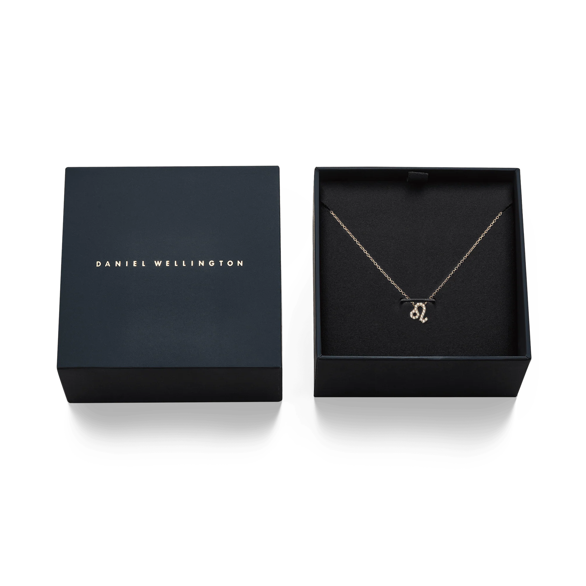 Crystal Zodiac Chain Necklace Gold - Image 32