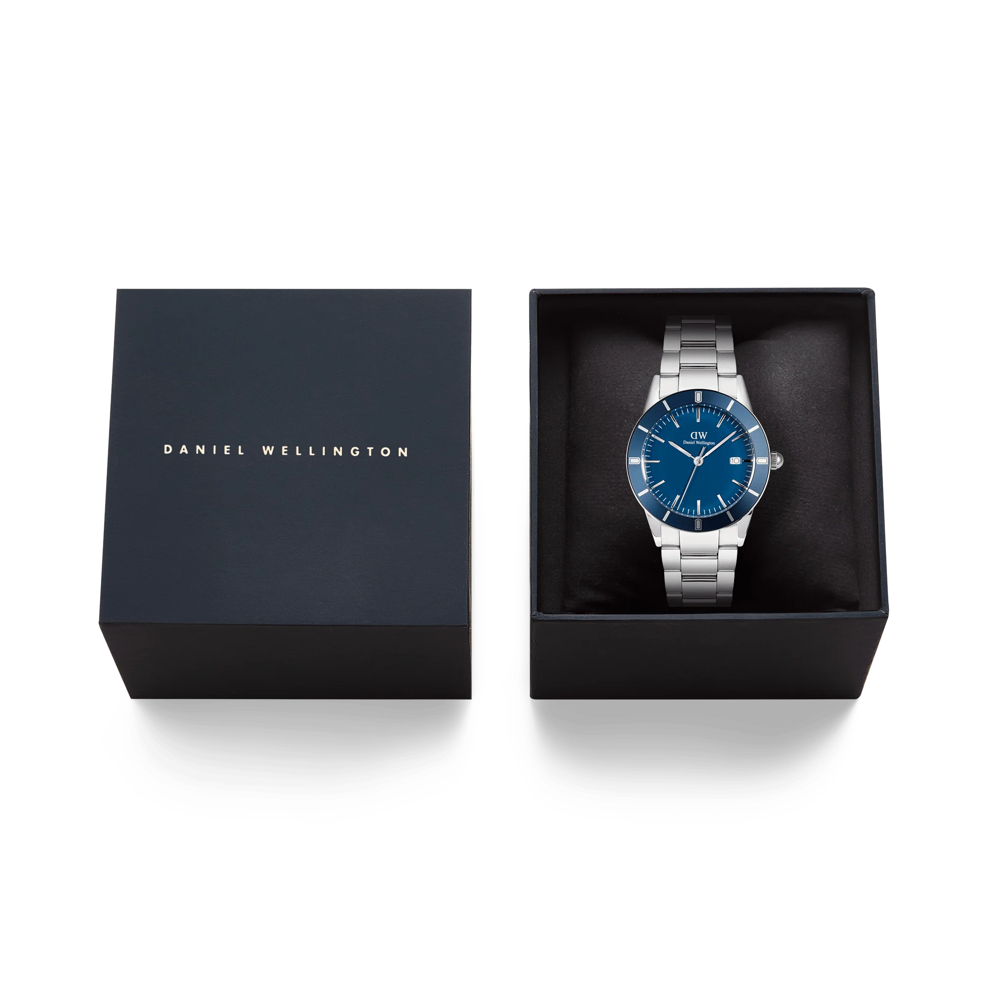Iconic Paradigma Link Blue Enamel Silver - Image 6