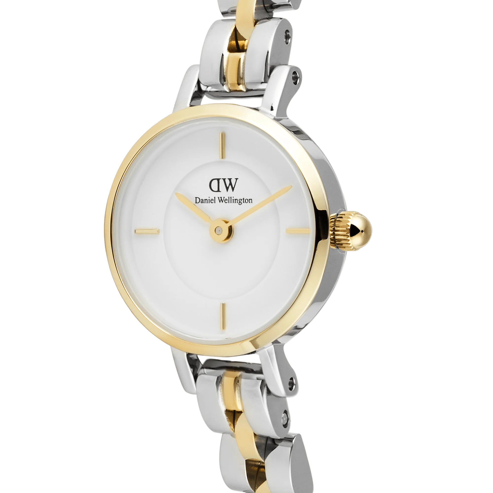 Petite Mini Arch 3-Link Two Tone Gold - Image 3