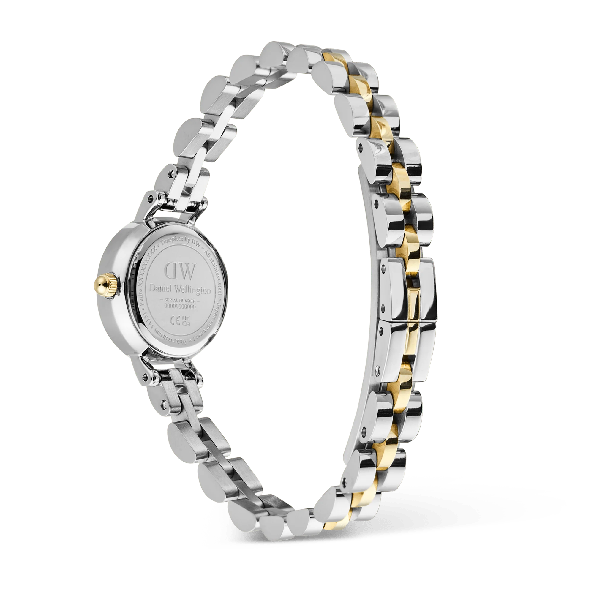 Petite Mini Arch 3-Link Two Tone Gold - Image 5