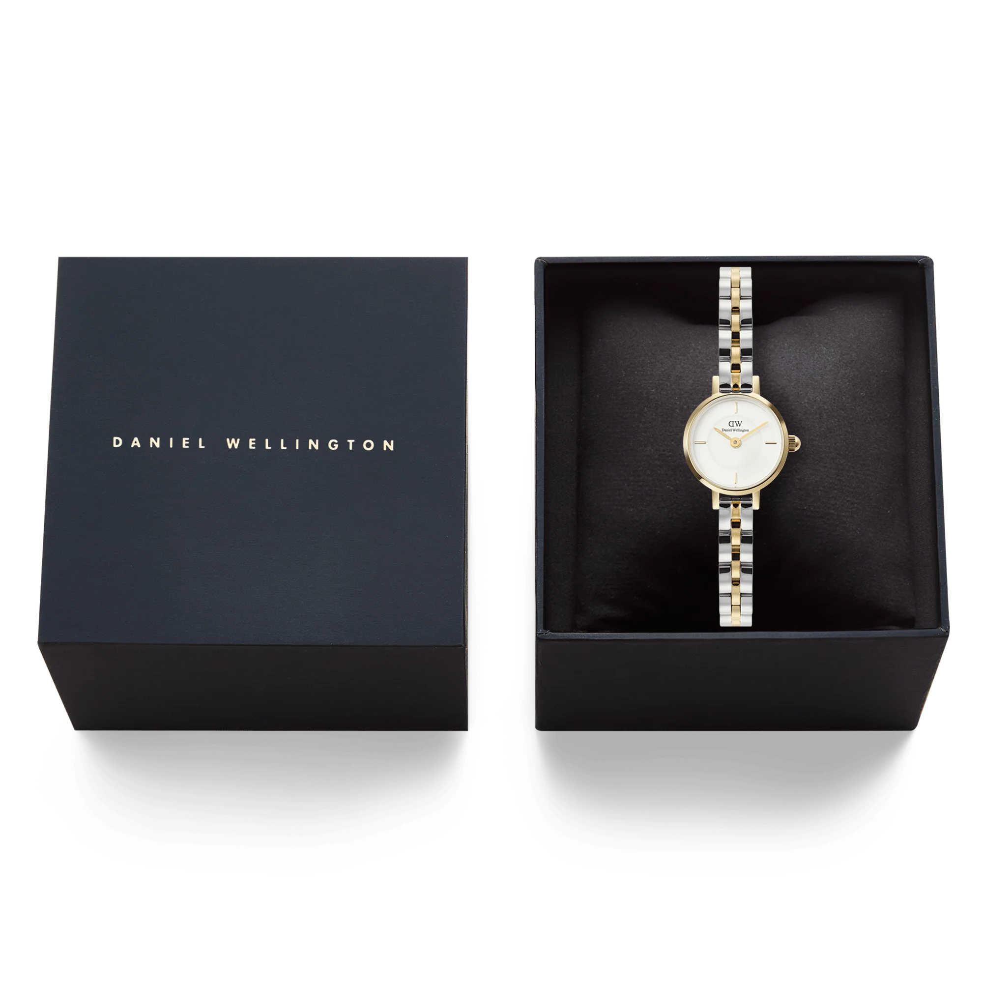Petite Mini Arch 3-Link Two Tone Gold - Image 6