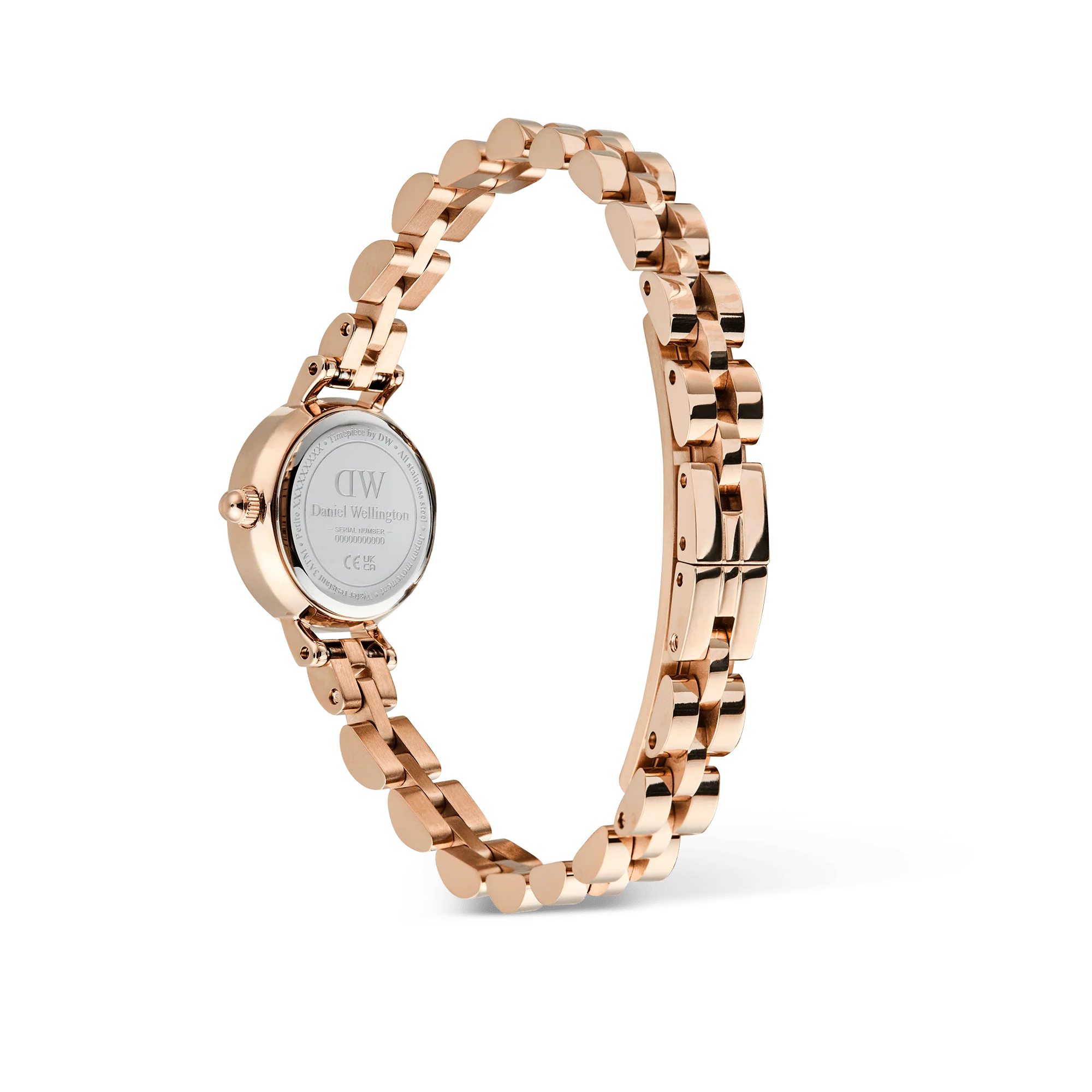 Petite Mini Arch 3-link White Rose Gold - Image 5