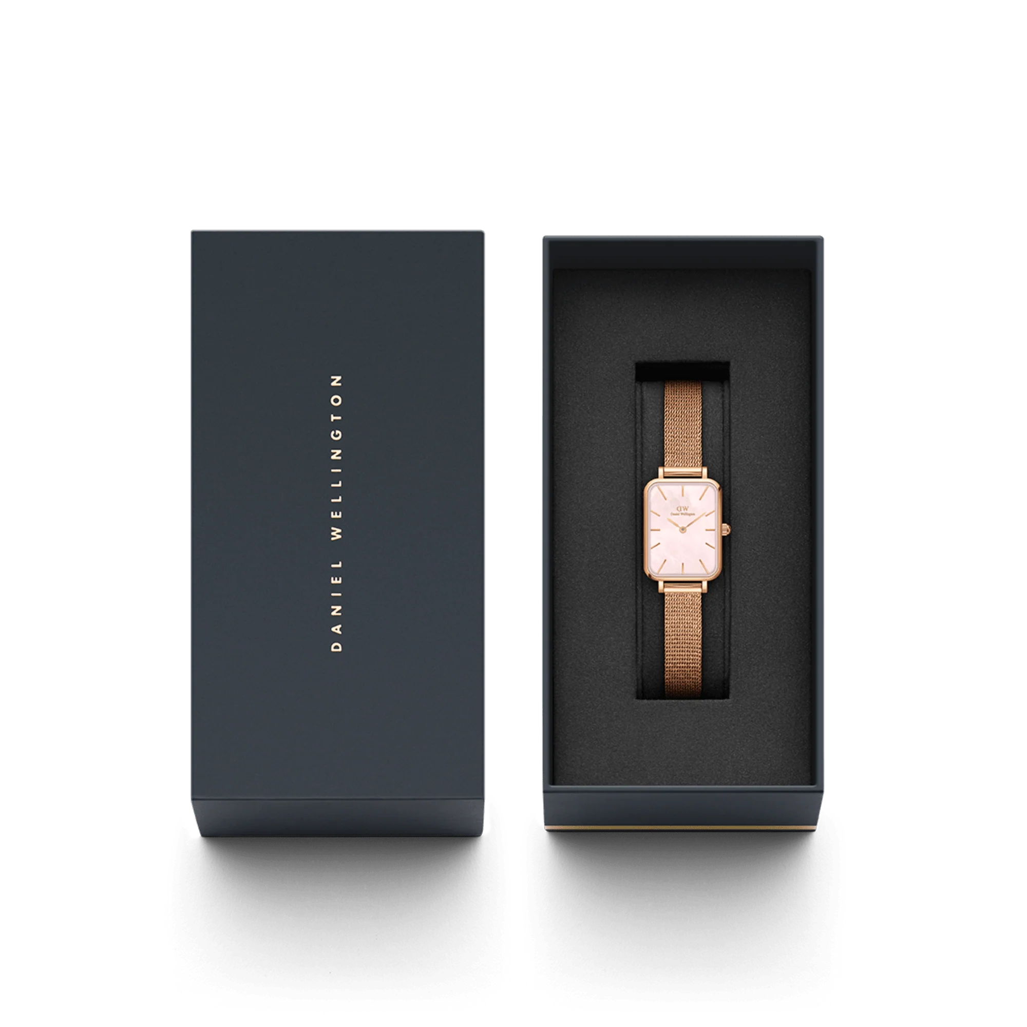 Quadro Pressed Melrose Pink MoP Rose Gold - Image 4